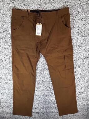 prAna Stretch Zion Slim Pant II Men’s 42x34 Sepia ReZion Trek Pants NWT